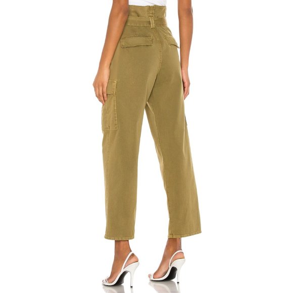 NEW! MOTHER Greaser Paperbag Cargo Pants - Picture 3 of 10
